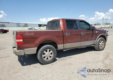 2005 Ford F150 Supercrew from USA, damaged, VIN 1FTPW145X5KC55453